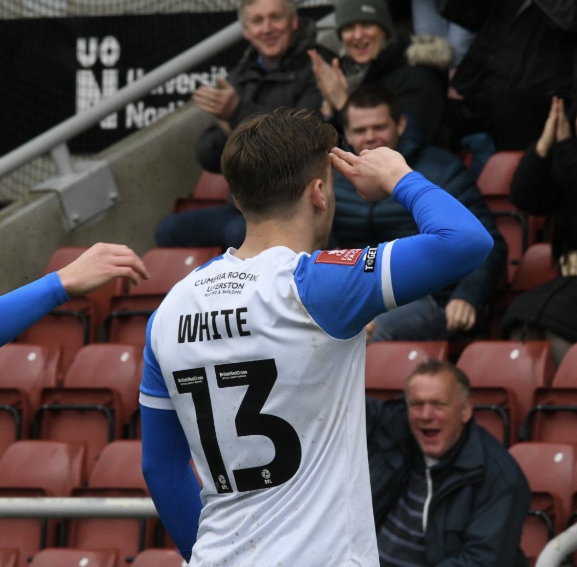 A special time in my life, but all things must come to end. I’m proud to have represented this club 140 times,and gave it everything on every occasion.
I’ll miss the place, and everyone associated. Thankyou for your unforgettable support. Love and best wishes,Whitey💙 @BarrowAFC