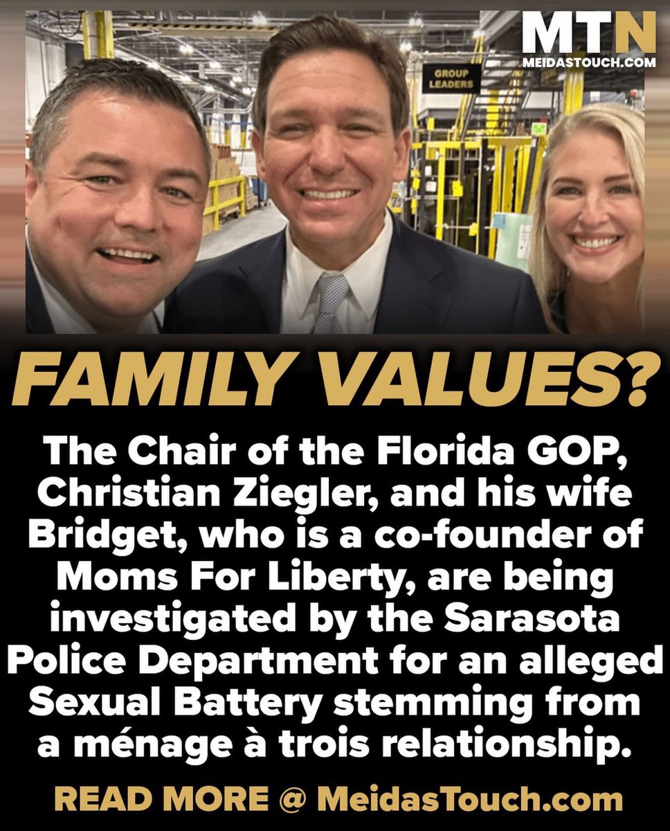 @EdKrassen Ron DeSantis…Family Values…they are Hypocrites…creepy