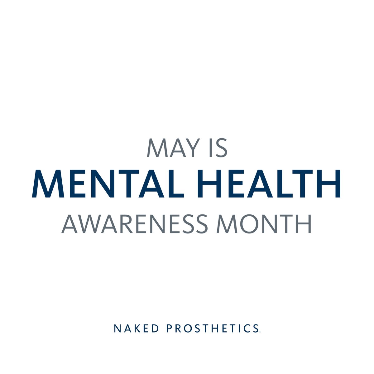 While it's common to view our mind and body as distinct entities, it's crucial to recognize the intricate link between our mental and physical well-being. 
#MentalHealth #AmputeeSupport #Recovery #SupportGroup #MentalWellness #TakeAMentalHealthMoment @NAMICommunicate