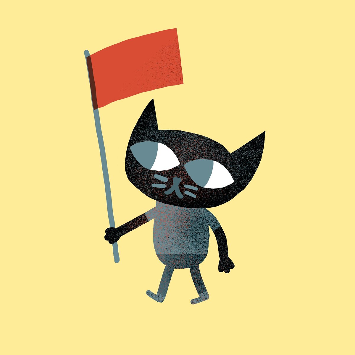 bombsfall's tweet image. flag cat through the years