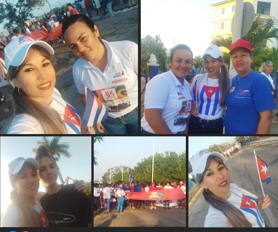 #PorCubaJuntosCreamos ¡Viva el 1ero de Mayo! #LatirAvileño #CiegodeÁvila @NexyVelizNaranj @milyabad1982 @PartidoPCC @yamila_padron @ivanc73 @DrRobertoMOjeda @PresidenciaCuba @MeyvisEstevezE @chaple_imbert @DiazCanelB @UJCdeCuba