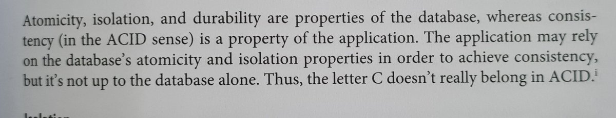 So simple. Yet blew my mind. All the years when I thought I knew ACID properties in DBMS 🤦