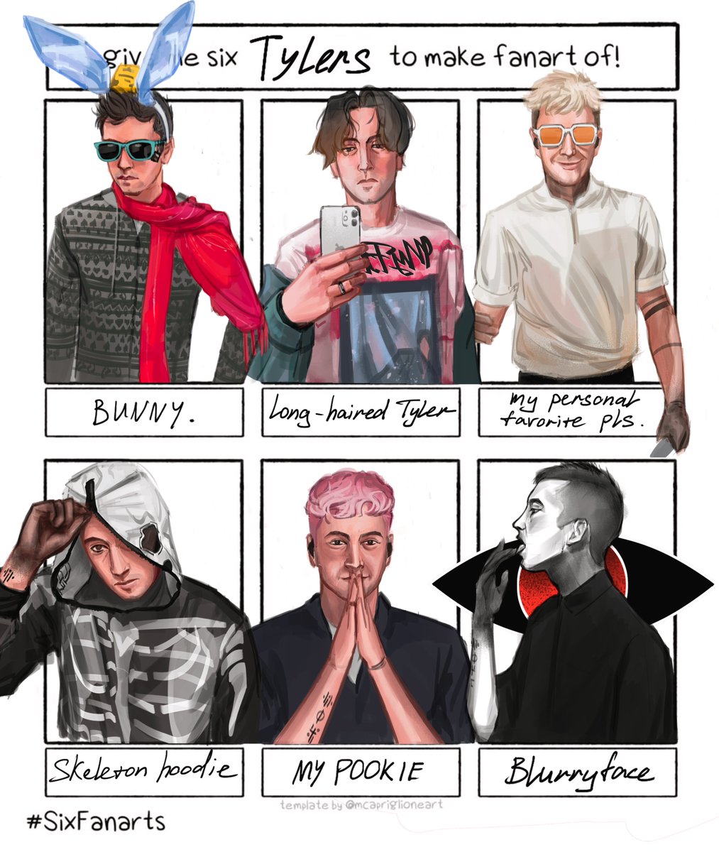 sooo-
presenting the long awaited trend!! (sorry to keep you waiting for so long 🙏)
separate versions of each one below
enjoy 🫶

#twentyonepilots #cliqueart