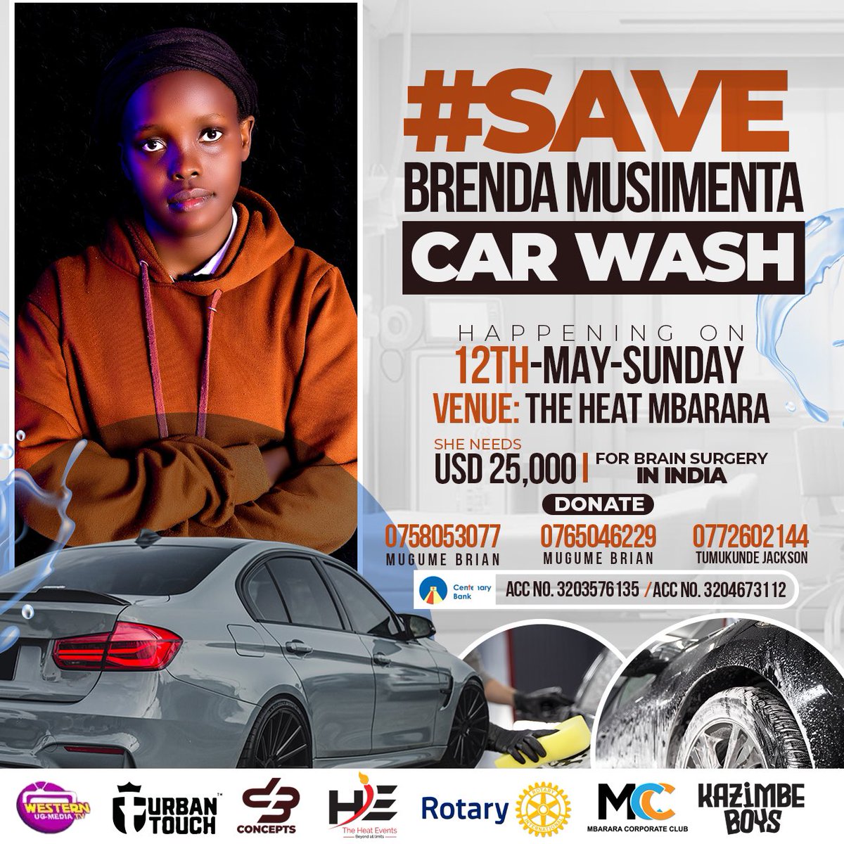 Giving doesn’t only precede receiving; it’s the reason for it. It’s in giving that we receive. Help without any reason and give without expectation of receiving anything in return. Let’s all come together to save my Sister. 🙏🏾 #SaveBrendaMusiimenta #SaveBrendaMusiimentaCarWash