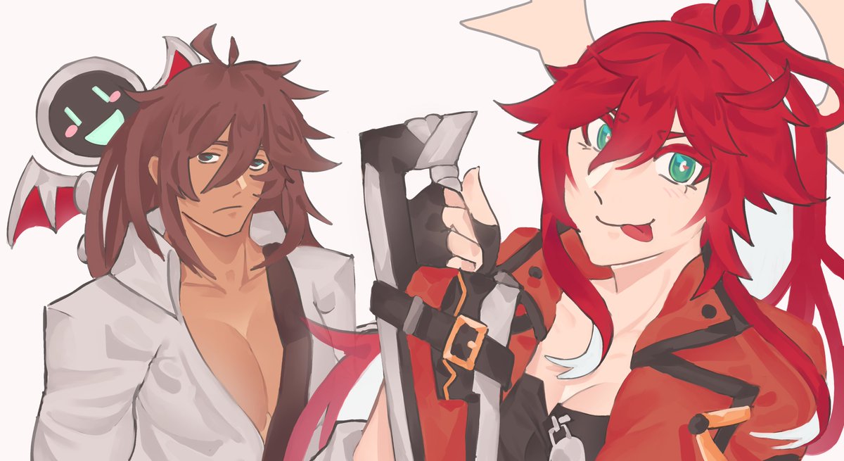 i drew sillies #guiltygear #guiltygearfanart #guiltygearart #jackolanternz #solbadguy