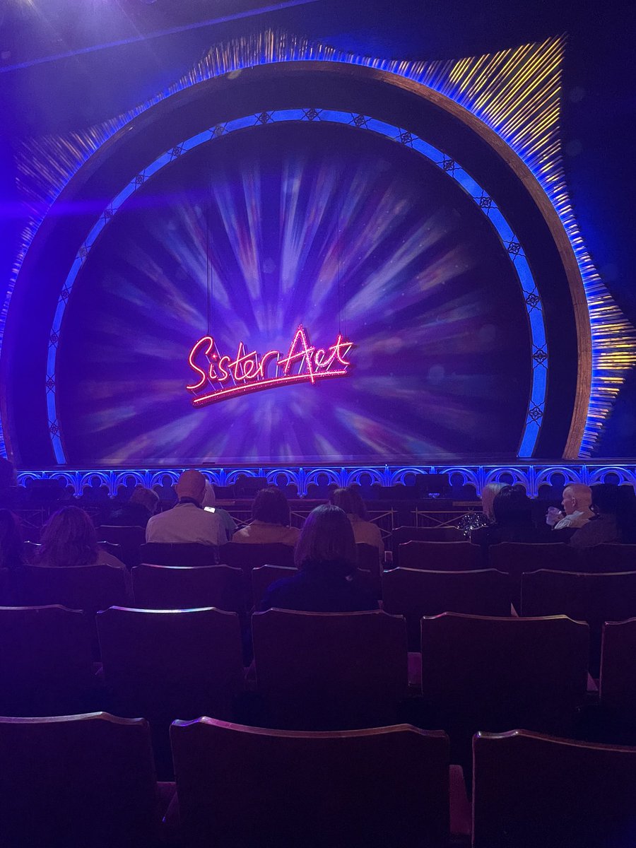 Great time seeing @sisteractsocial today! Loved seeing @Beverleyknight and cast smash it ❤️