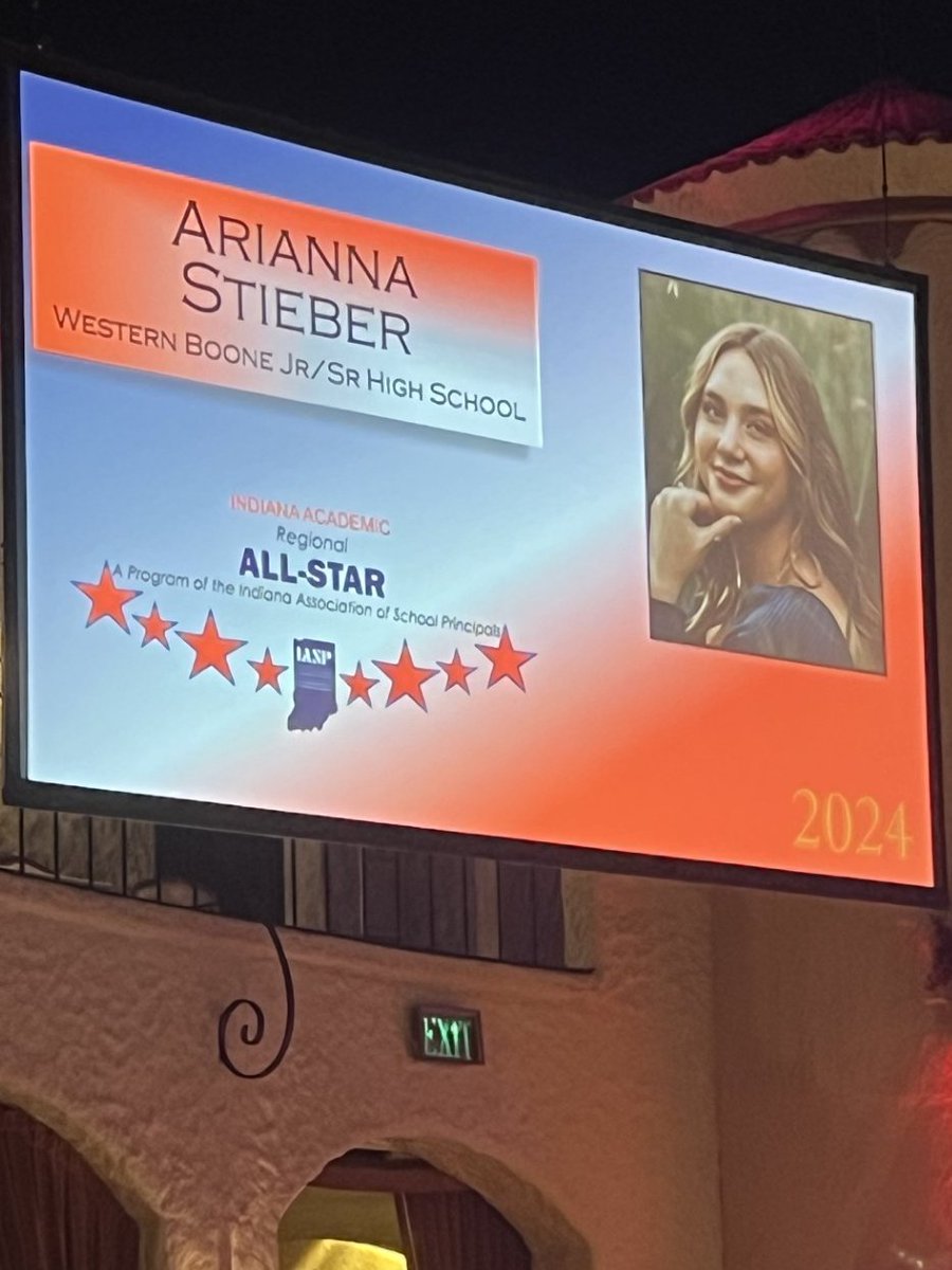 Arianna Stieber was named a 2024 Regional Academic All-Star last week! To read more about Arianna's achievement, read the press release linked here: iasp.org/wp-content/upl…