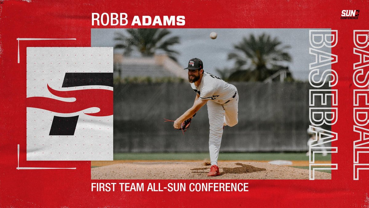Congratulations to Robb Adams for being selected to First Team All-Sun Conference!

#FuelTheFire🔥
