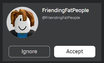 Nightbat152's tweet photo. What would you do if this guy sent you a friend request on Roblox https://t.co/eiZtMb8p74
