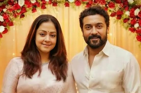 Jyothika about #Kanguva ..💥 • I have only seen a few clips, I feel the cinema is gonna witness something for the first time which is so Magnum Opus and so well made..🔥 • #Suriya is fabulous hero and a fabulous man..⭐ He puts 200% into a film.. maybe I'm Married to him…