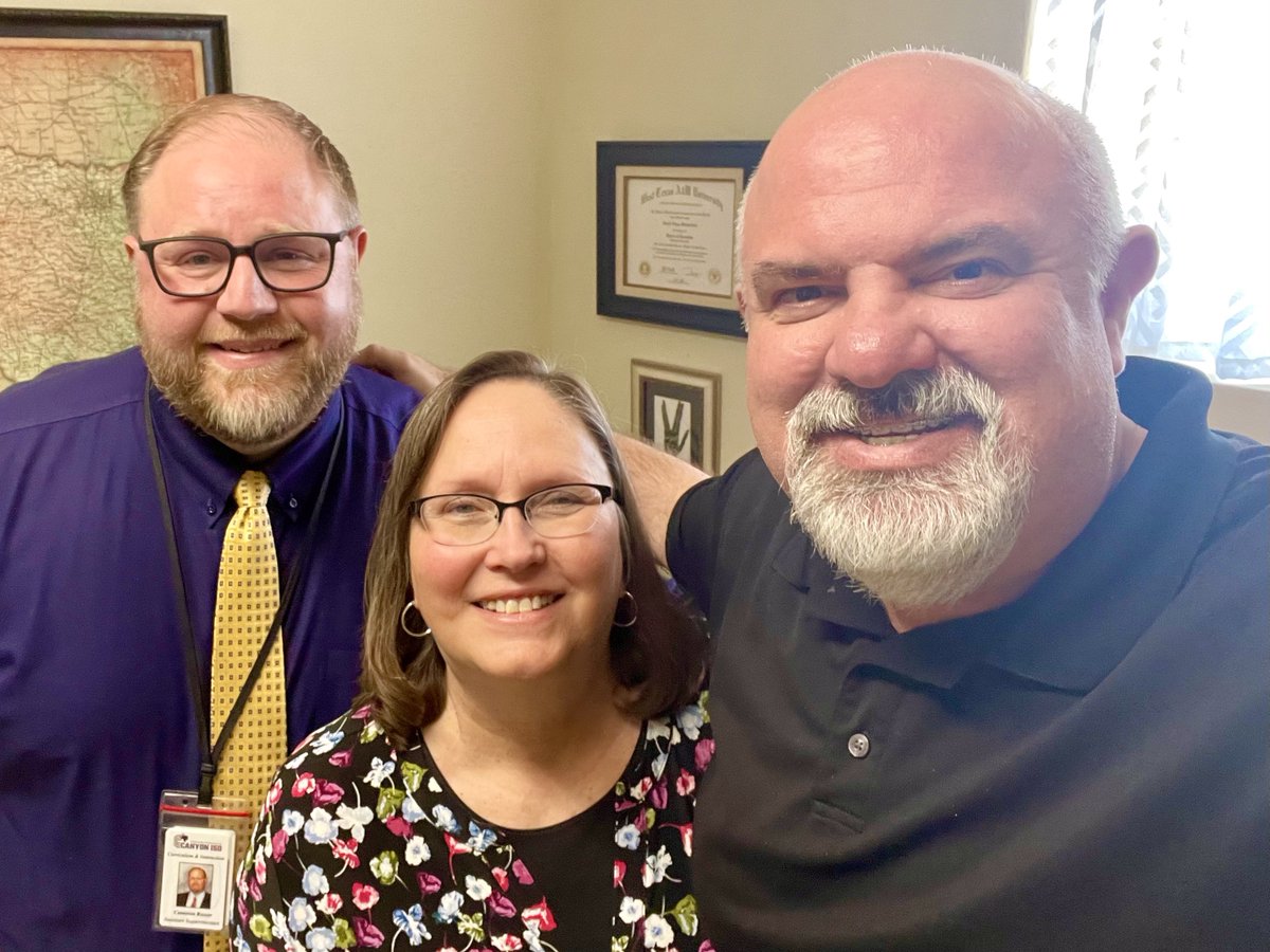 Cameron Rosser with <a href="/CanyonISD/">Canyon ISD</a> is a champion for kids, with a heart as big as they come. His integrity is unmatched.

Cameron has gone above and beyond to take care of students, teachers, and educational leaders alike. 

Cameron, you're an inspiration to us all!

#beawaymaker