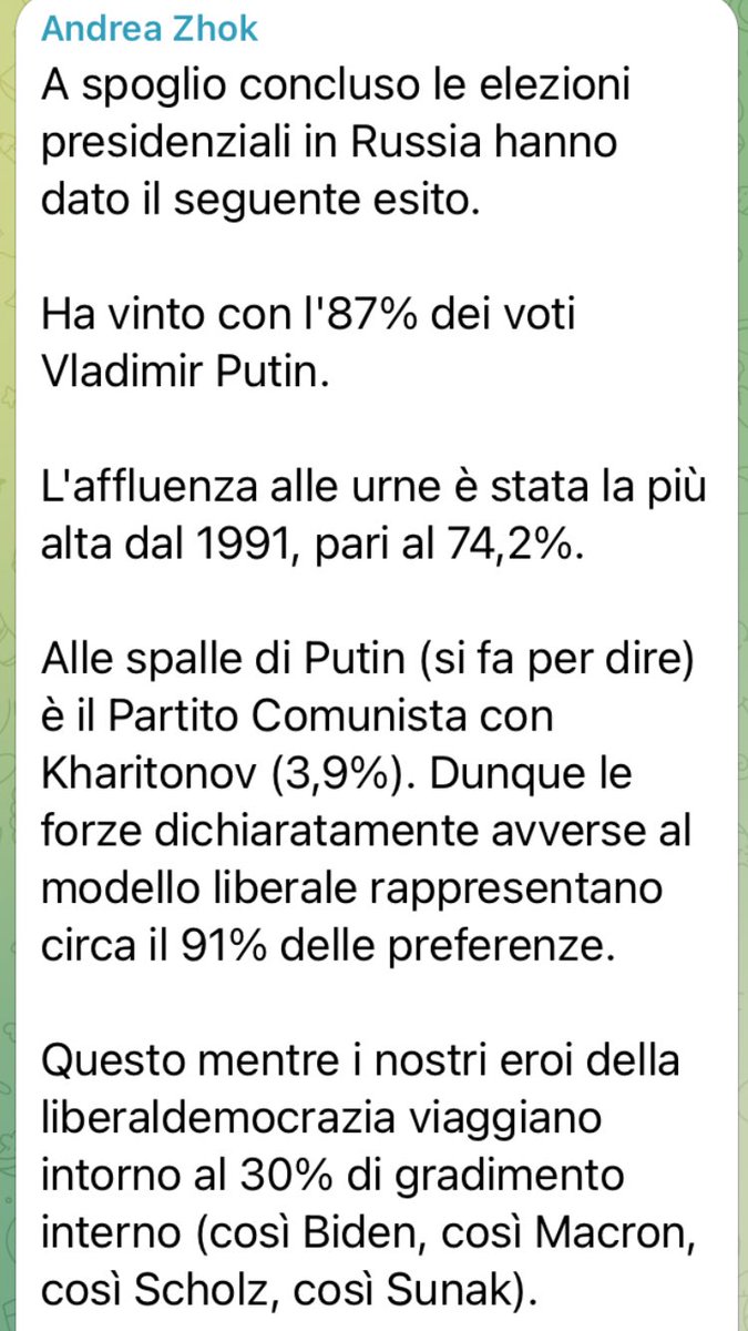 Mentre i governi traditori #UE mendicano il vostro voto 👇 t.me/andreazhok/338