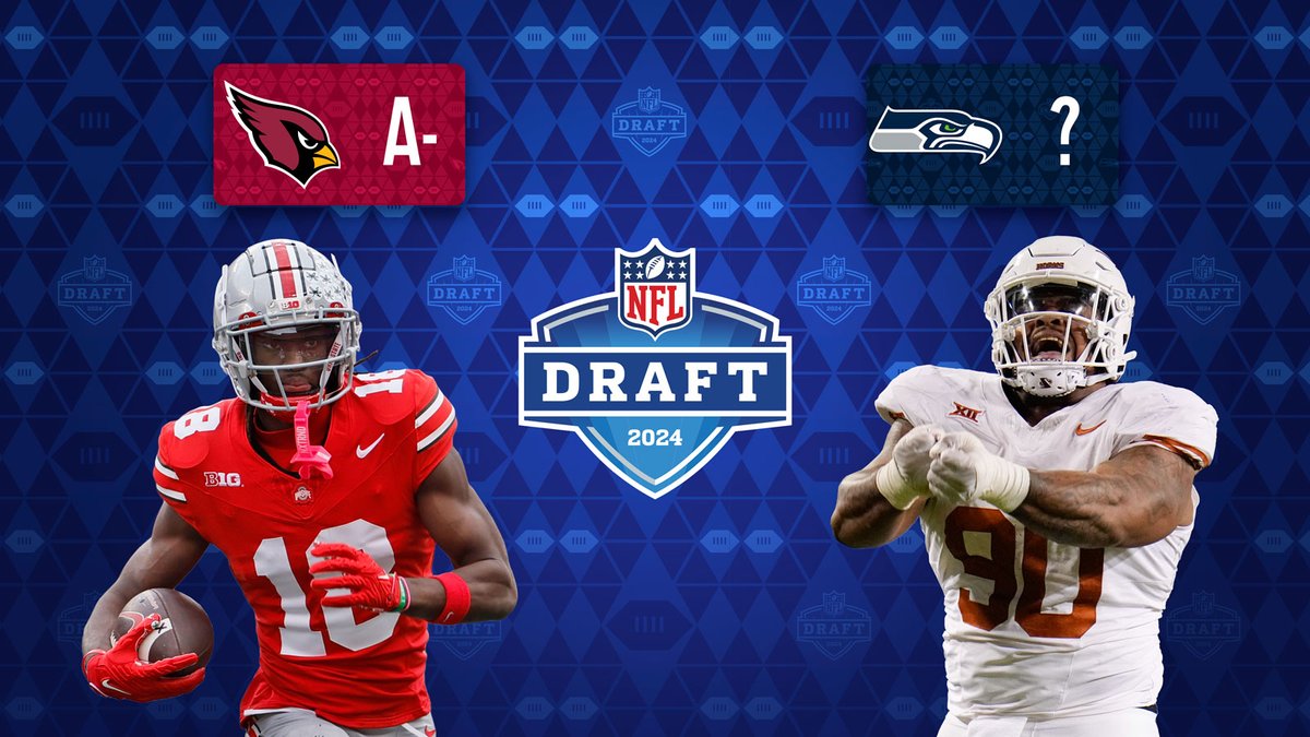 What do the Seahawks value under Mike Macdonald? Are the reigning conference champion 49ers getting better? @GennaroFilice provides draft grades for each NFC West team. nfl.com/news/nfl-draft…