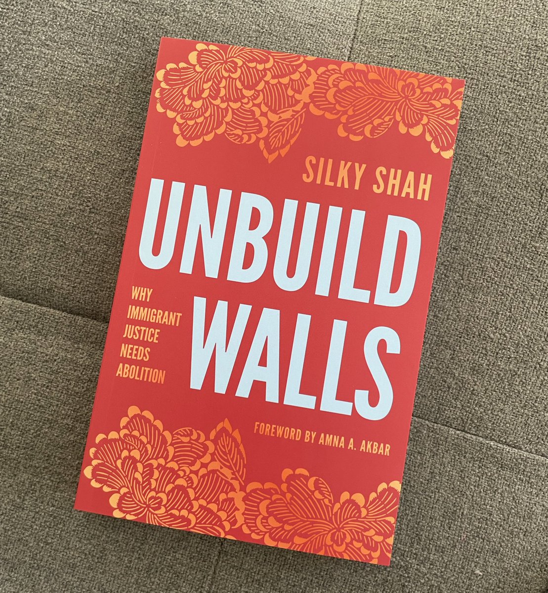 My copies of Unbuild Walls arrived! Happy May Day!! 🥳