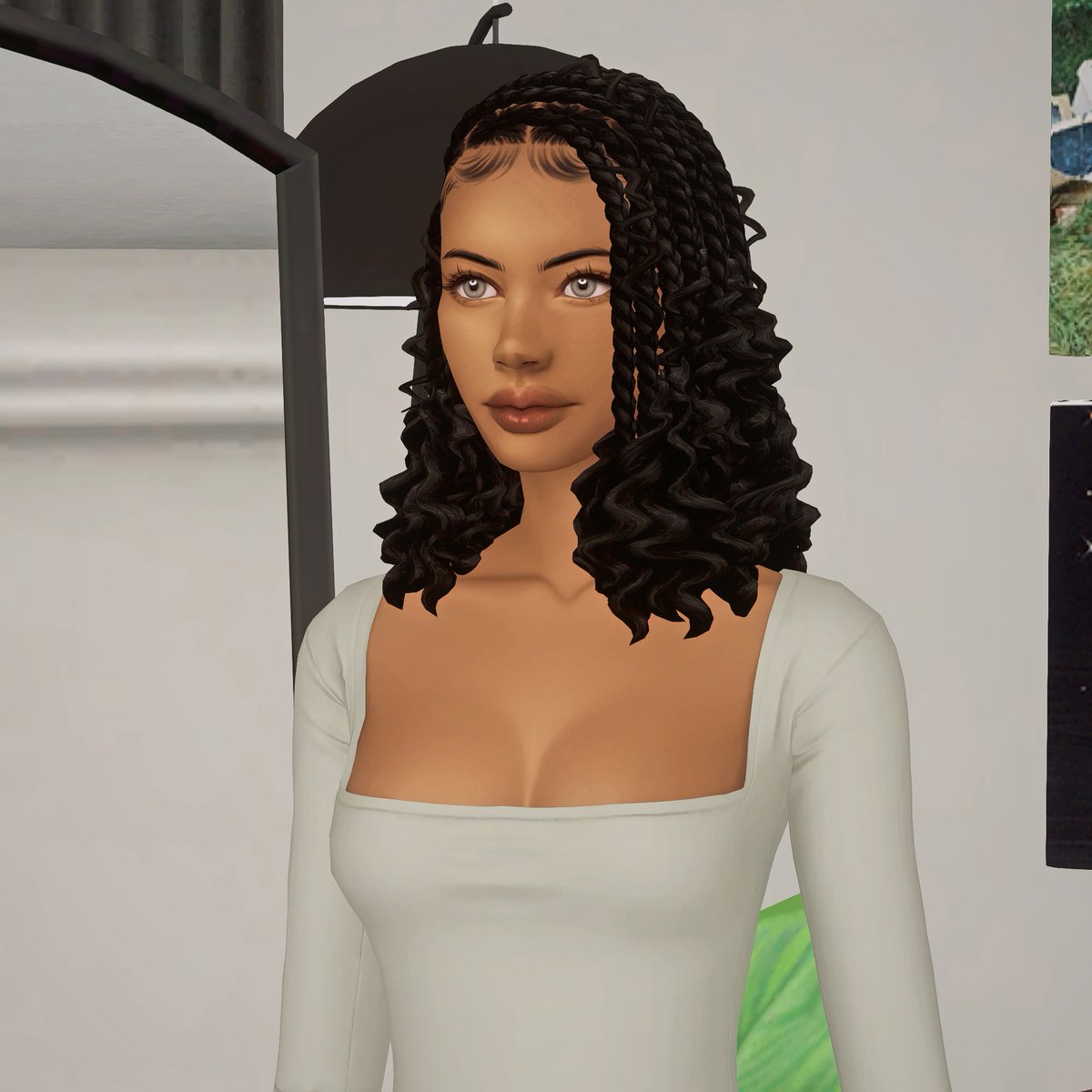 gegesims is always gonna take it for black MM hairs