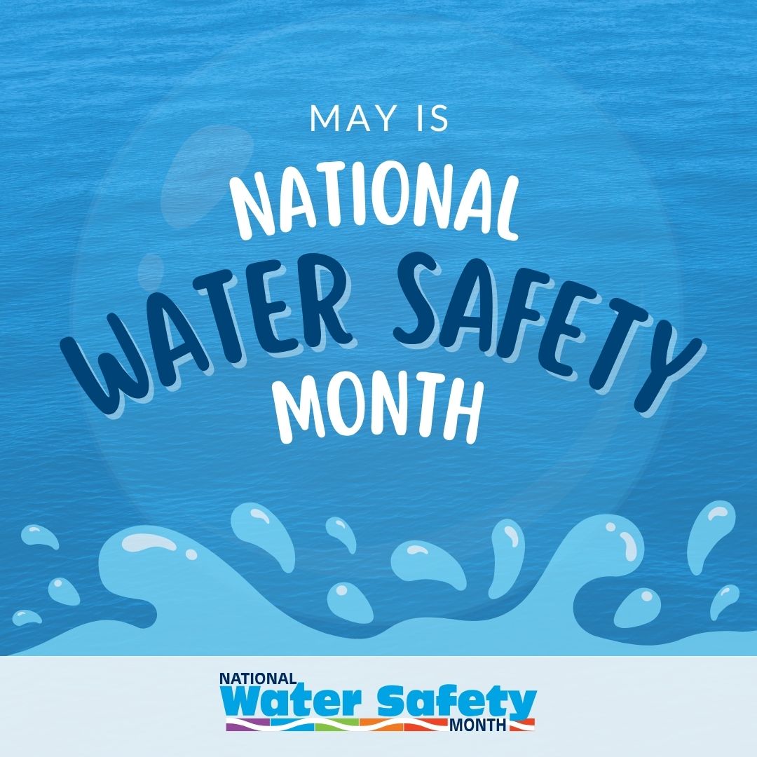 May is #NationalWaterSafetyMonth🌟Join us all month as we share resources and ideas for celebrating. Water safety is a lifelong endeavor, but this month we’re kicking it into high gear in anticipation of summertime fun and keeping you and your family safer! @drownalliance