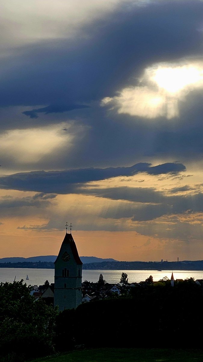 Der Abendgruß vom Bodensee.