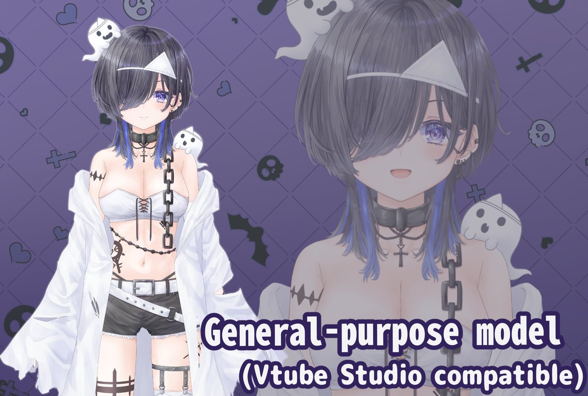 Vtuber models available for sale ! (General-purpose model)
hikari-akiduki.booth.pm/items/5355632

#Vtuber #VtubeStudio
#Live2dcommission #ENVtuber mtbrs.net/ps_akidukisend…