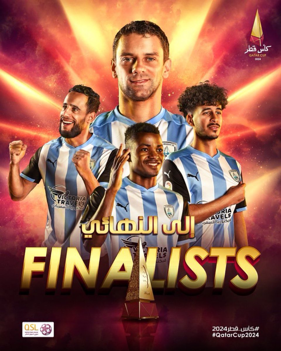 COMEBACK KINGS! Al-Wakrah script a brilliant turnaround story, triumphing over Al-Sadd on penalties after having trailed 2-0 until the 73rd minute! 

The Blue Wave make their way into the Qatar Cup final for the first time since 1999, when they won the title 

#QatarCup2024