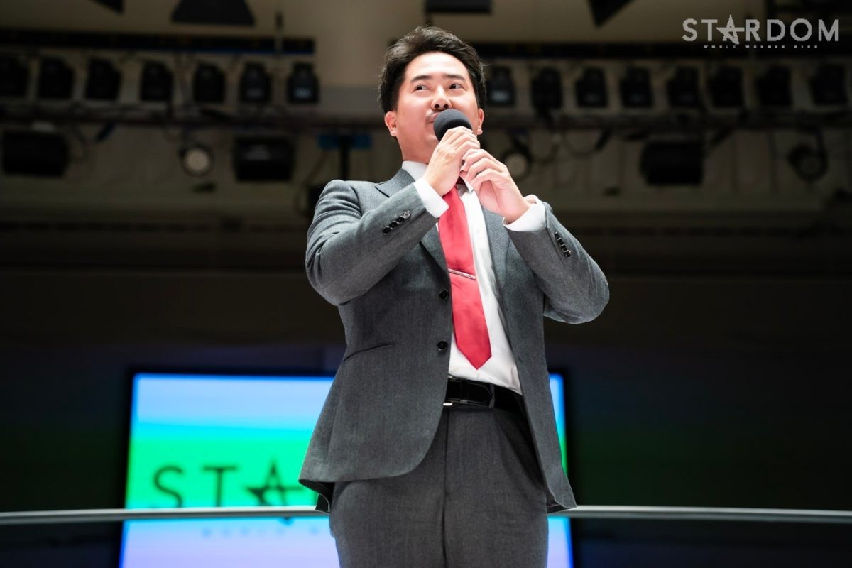 In a recent interview, Pres. Okada @tokada_mh4e discussed his first step towards making #STARDOM more global, which culminated in producing American Dream 2024. 'The first time I was approached about producing a show in the United States was during WrestleMania week (Stardom