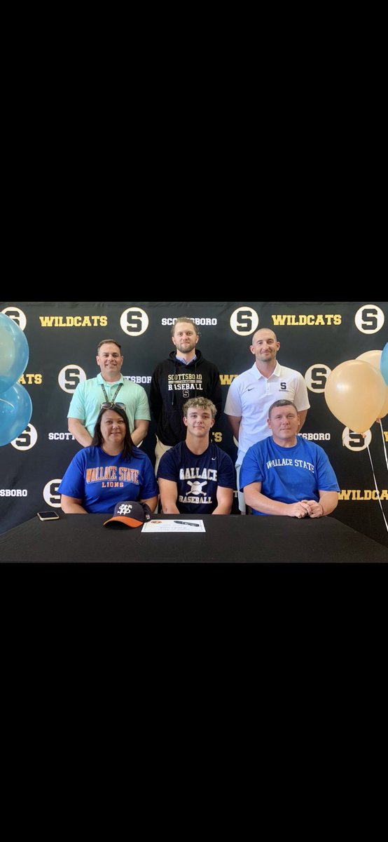 Congratulations <a href="/SmithDruw/">Druw Smith</a>! On signing today with Wallace State. Officially a #nextlevelcats