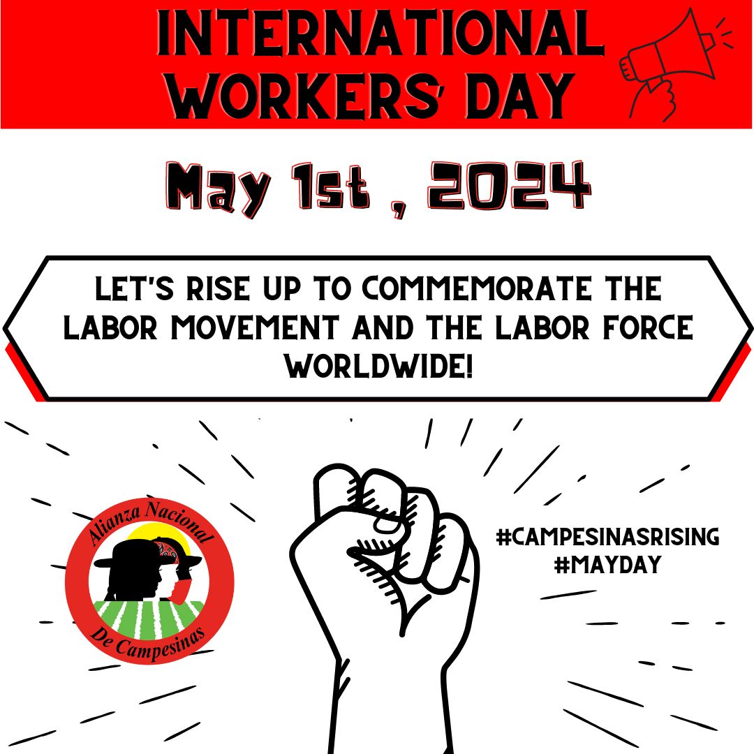 This #MayDay we celebrate farmworker women from across the country for their contributions to the labor force and we continue to push for equal pay and better working conditions. #CampesinasUnite #CampesinasRising