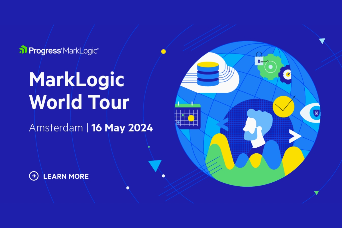 Join us in Amsterdam for the MarkLogic World Tour! Discover the future of data innovation with industry leaders. 🌍 Register now: prgress.co/43xImc9 #DataInnovation #MarkLogicWorldTour