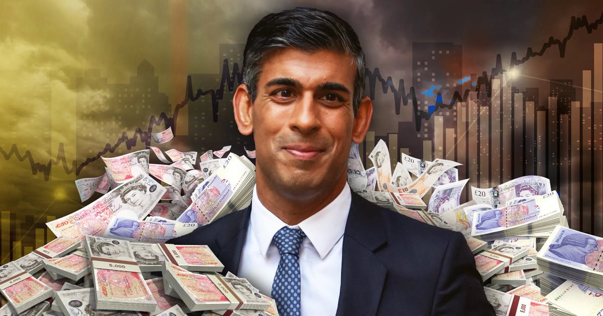 @Conservatives The unelected #PintSizedLoser pipsqueak @RishiSunak isn’t worried about your state pension because he’s a multimillionaire with a tax avoiding billionaire wife.