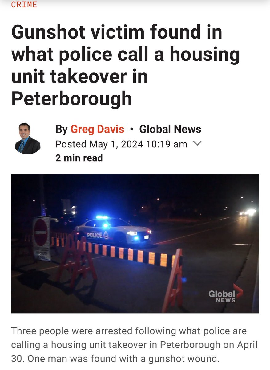 “It’s the second shooting in less than a week in the city following the fatal shooting of a man on April 26 which led to the arrest of one person that same day.” This is not the Peterborough we know and love, what is happening to our city? What happened to our country? It is…