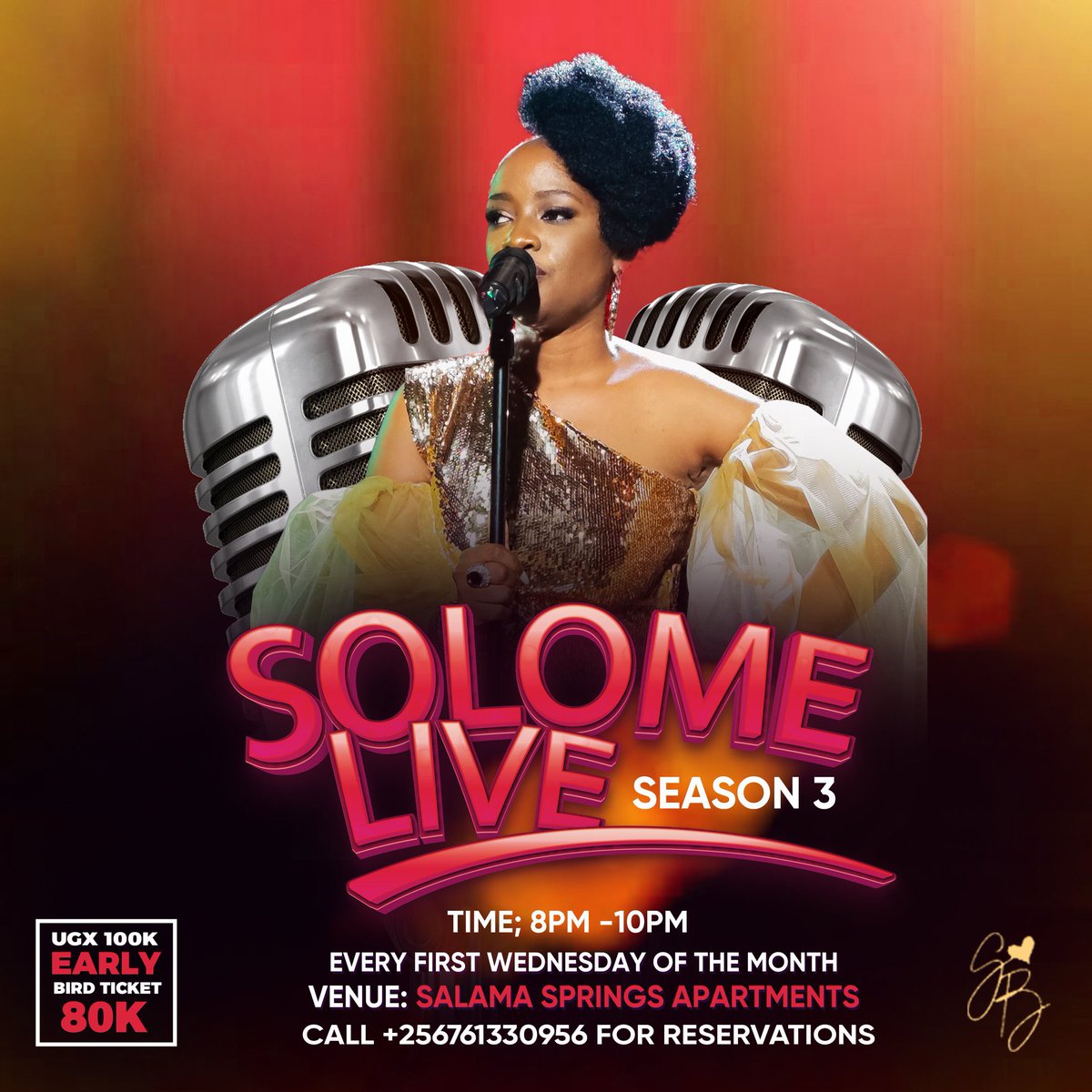 I hope I am not late. On ze way 🔥🔥🔥🔥 #SolomeLive @SolomeBasuuta