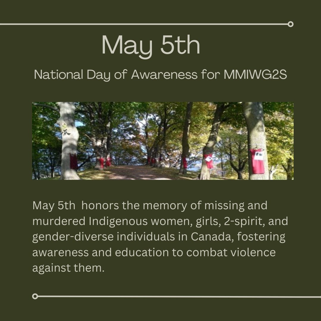 May 5th, Honoring Indigenous Lives!  #Remember, #Respect, #EndViolence