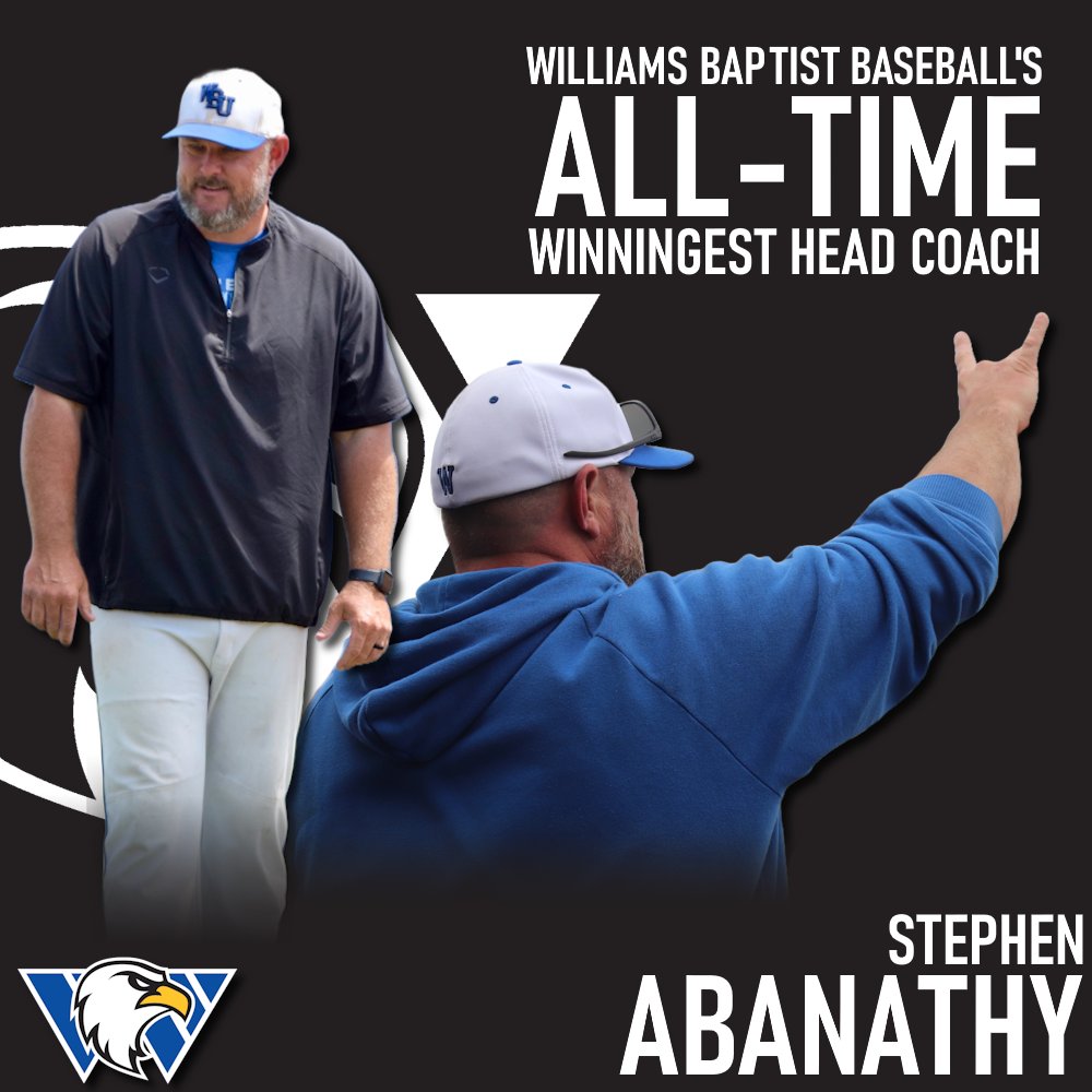 With the win over HLGU, Coach Abanathy has officially become the winningest baseball coach in the history of WBU!

Congratulations, Coach!