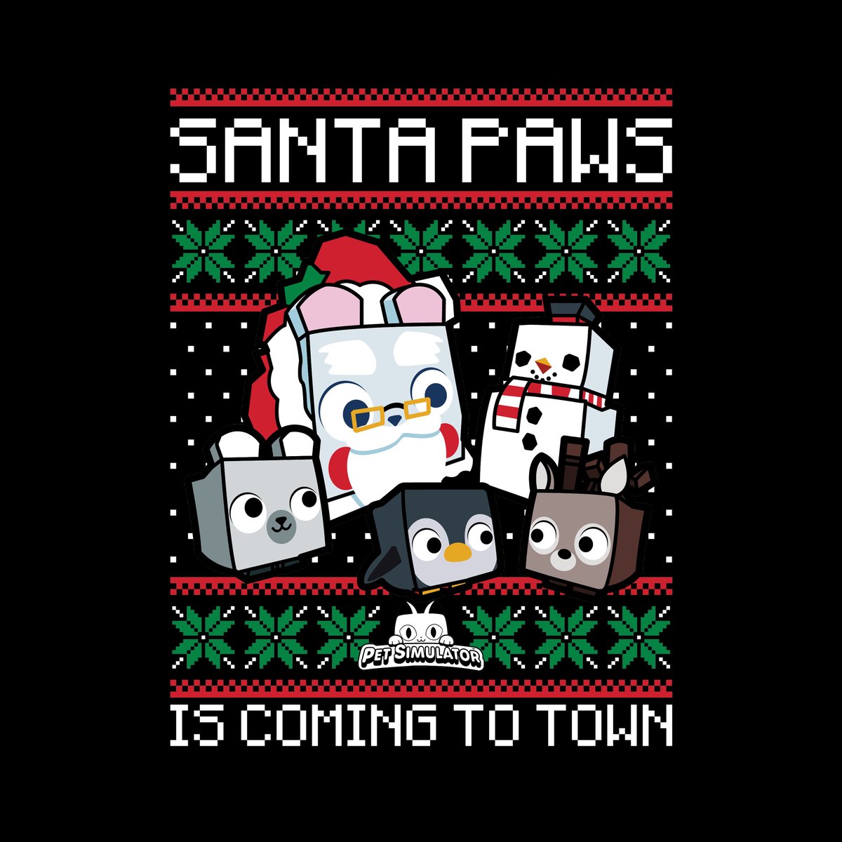 MutantLagoon's tweet photo. Check out these throwback designs we whipped up for Pet Simulator! It's always a blast brainstorming new ways to illustrate these adorable pets. These designs ended up on graphic tees, each featuring different pets with a playful theme! These were inspired by Christmas Ugly Sweaters, Vegas Neon Nights, and a parade of Hot Air Balloons!

If you need  branding, style guides, custom illustrations, or merchandise designs, we're on the lookout for a few new clients to join our roster! Get in touch today to kickstart your project!

#mutantlagoon #illustration #vectorart #merchdesign #merchandise #graphictee #styleguide