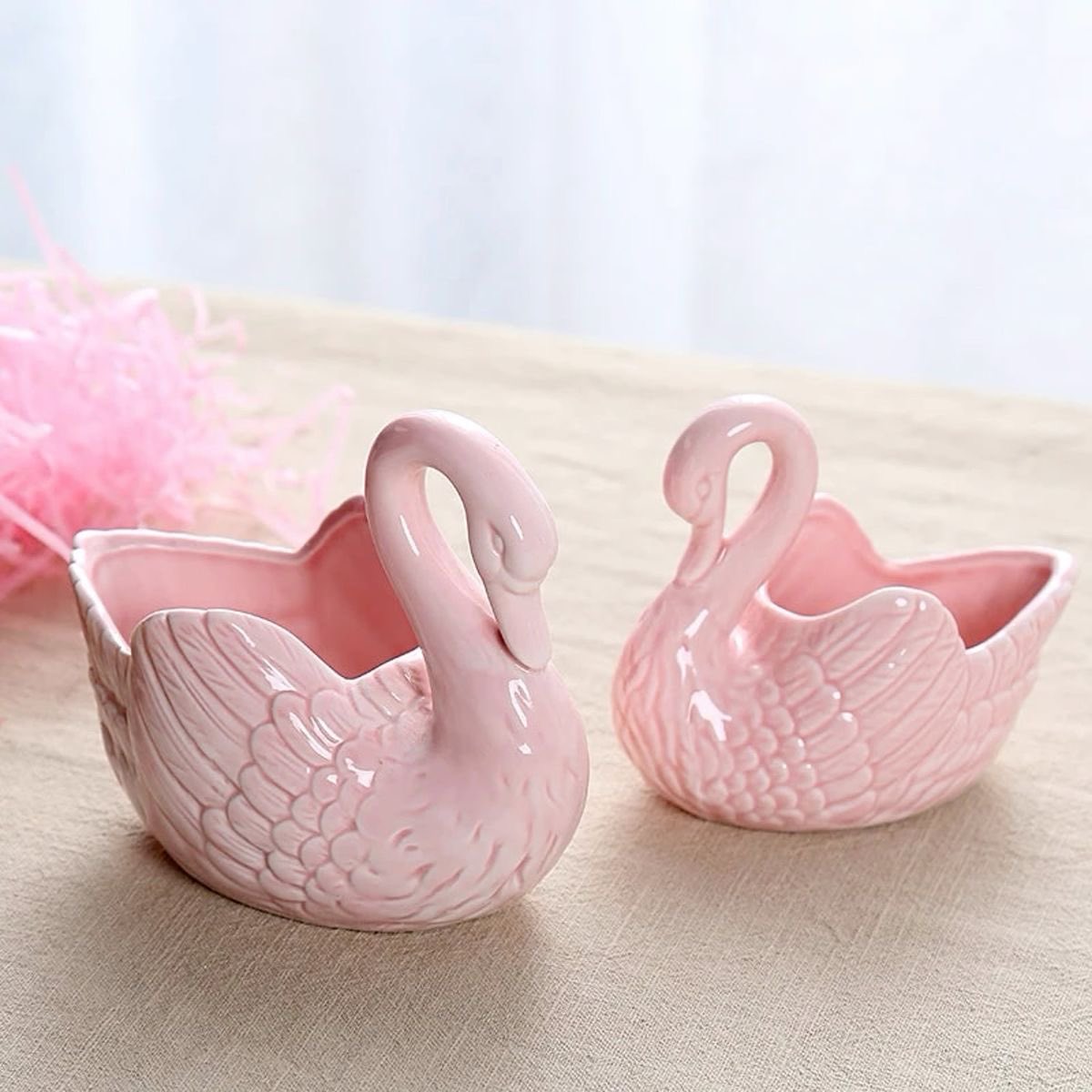 pink swans 🎀