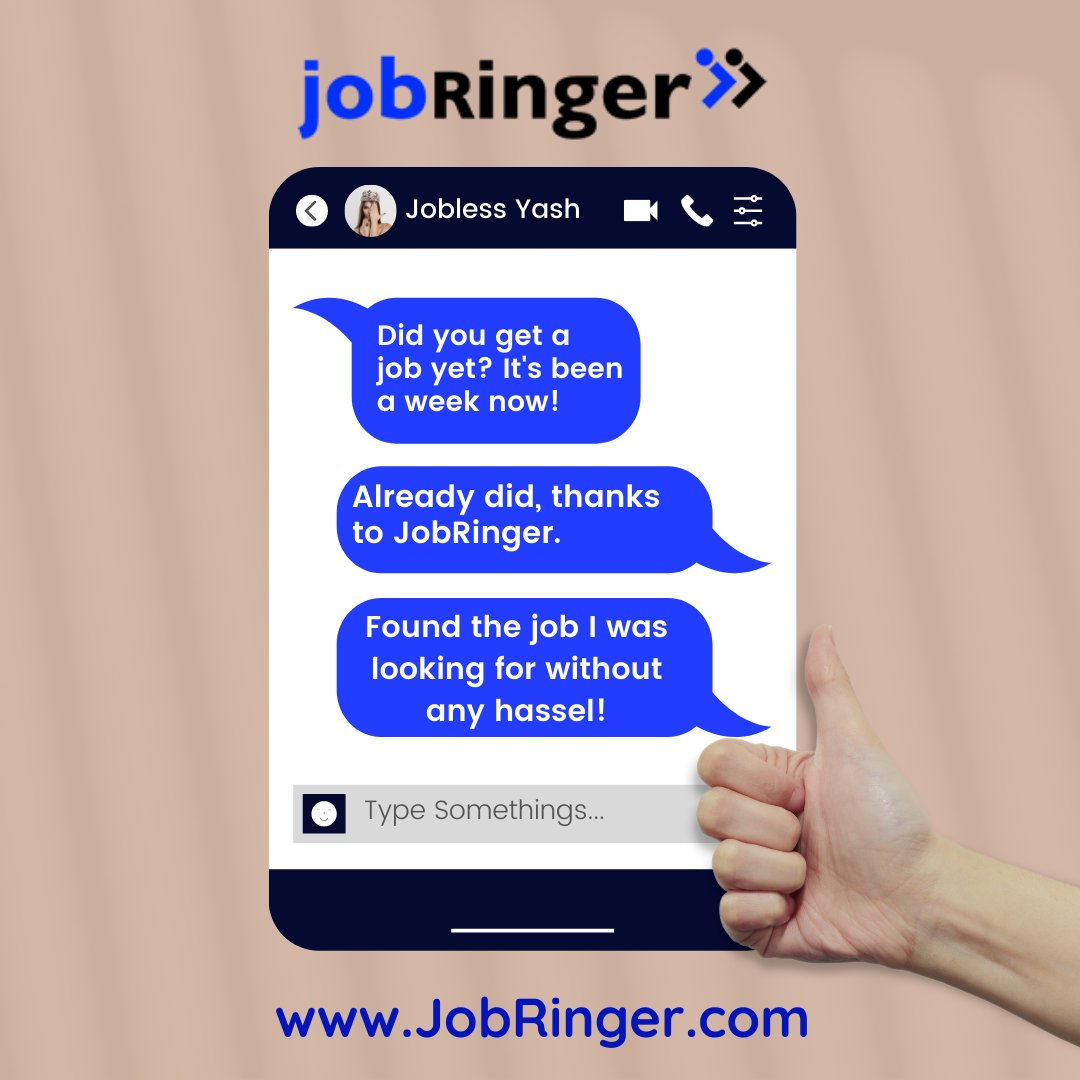 jobringer.com . . . #job #jobringer #jobseekers #jobsinindia #jobsearch #jobhiring #jobsforyou #jobsearching #jobseeker #wfhjobs #itjobs #pharmajobs #hrjobs #remotejobs #freshersjobs #salesjobs #jobringerjobs #freshershiring #freshersvacancy #wfh #wfhlife #wfo