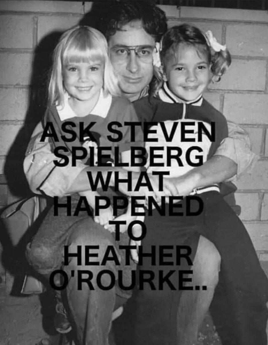 Did anyone ever ask Steven Spielberg what happened to Heather O’Rourke?