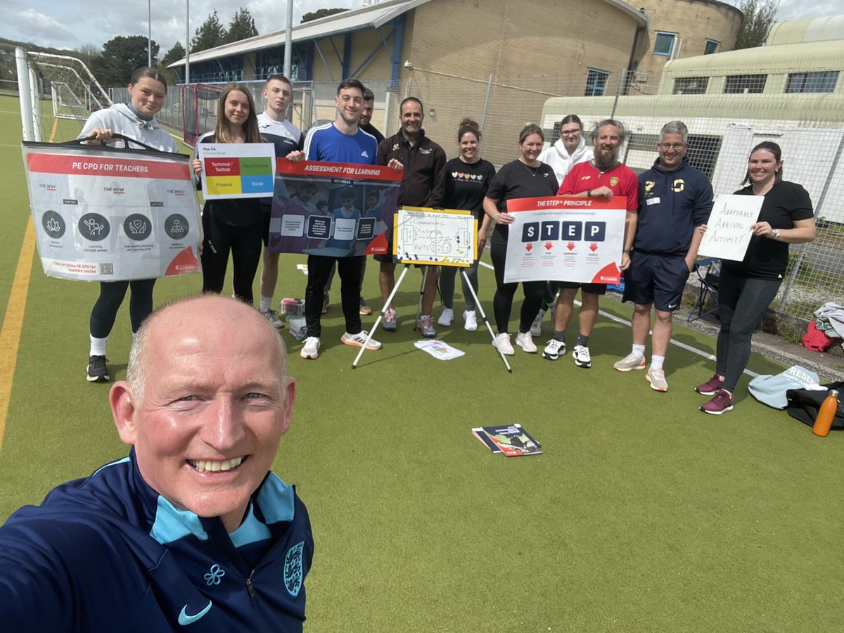 vphalsall's tweet photo. Great to get May up and running in sunny Cornwall with an enjoyable day of @EnglandLearning Primary Teacher CPD with colleagues @StBreockSchool @AspireAcademies 😁🌞
✅ Holistic Development
✅ Learning through Games
✅ AAAs using STEP
#PE #PlayExplore https://t.co/Mif1hJPXce
