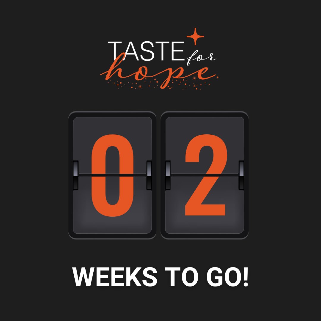#TasteforHope2024 – Ottawa’s best foodie fundraiser for Shepherds of Good Hope – is in two short weeks! VIP tickets are now sold out, but we still have a small number of general admission tickets available. Get your tickets now tasteforhopesgh.ca!