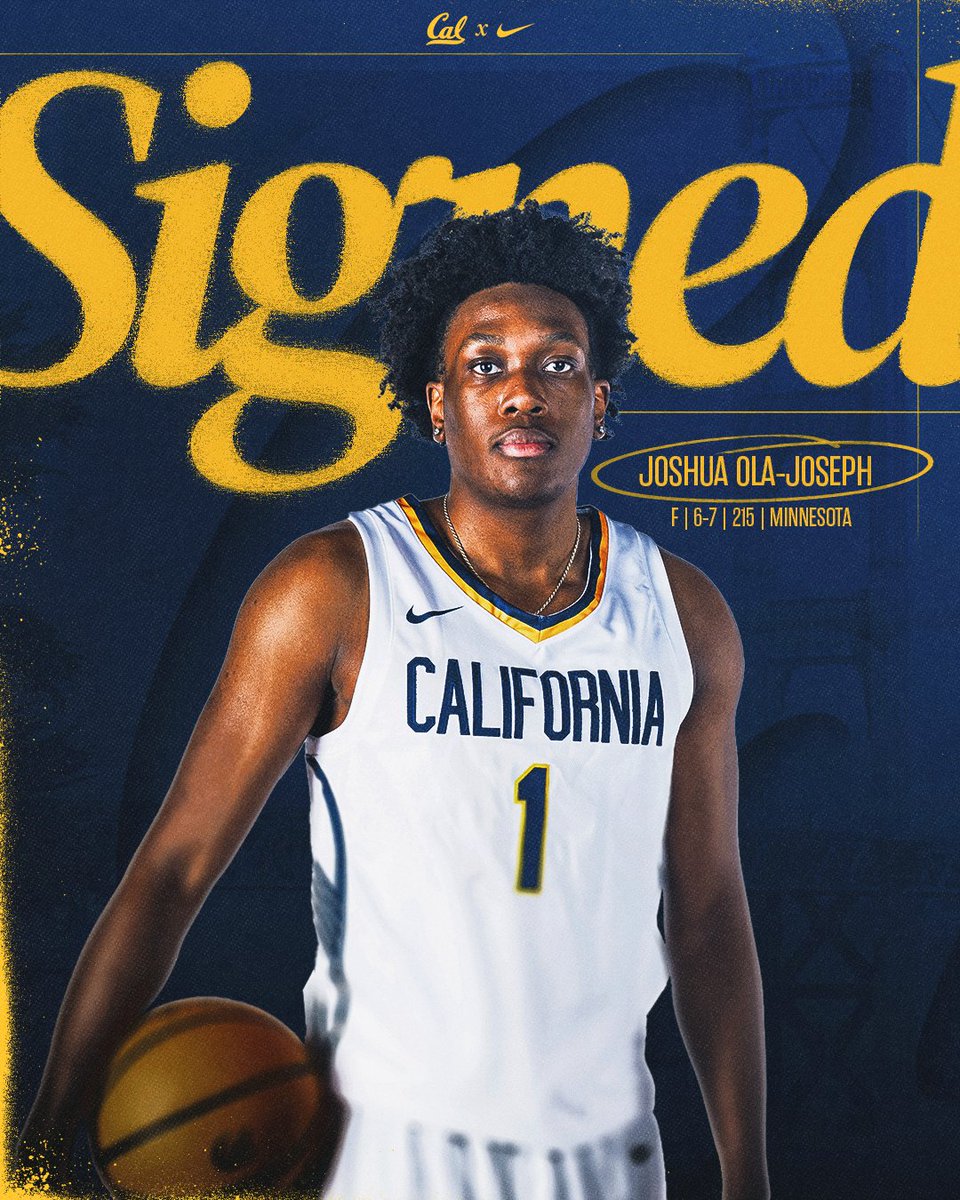 Joshua Ola-Joseph is a Golden Bear! Welcome to Berkeley, @show_time_josh 🙌 📰 » calbea.rs/3JF5lZQ #GoBears