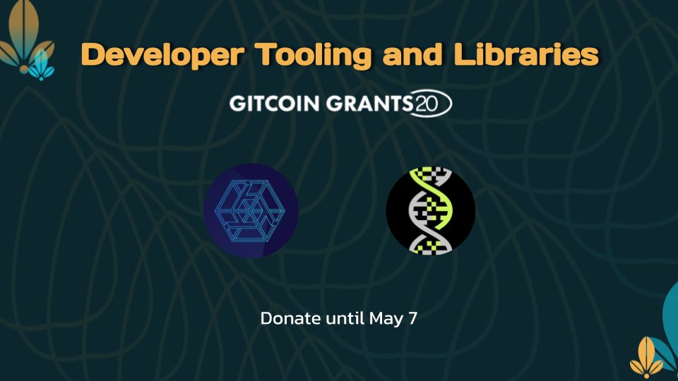 🧰 Developer Tooling and Libraries

cadCAD: explorer.gitcoin.co/#/round/42161/…

EVMcrispr: explorer.gitcoin.co/#/round/42161/…