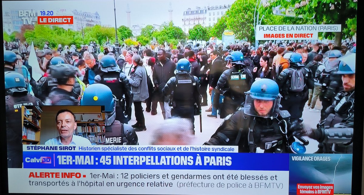 Aujourd'hui, en ce 1er mai, je suis profondément attristée de voir mon pays se détériorer sous mes yeux. Les tensions sont palpables, les manifestations se multiplient et nos forces de l'ordre sont déployées en masse. Avec 18000 manifestants à Paris, 45 interpellations et 12…