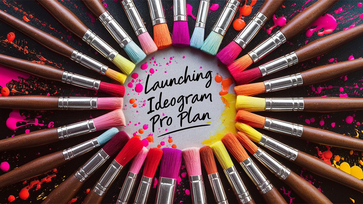 We are excited to announce the launch of Ideogram Pro, our new subscription plan. Ideogram Pro is best suited for our most active creators by providing 3,000 priority prompts per month. Please see the full set of features on our pricing page: ideogram.ai/pricing