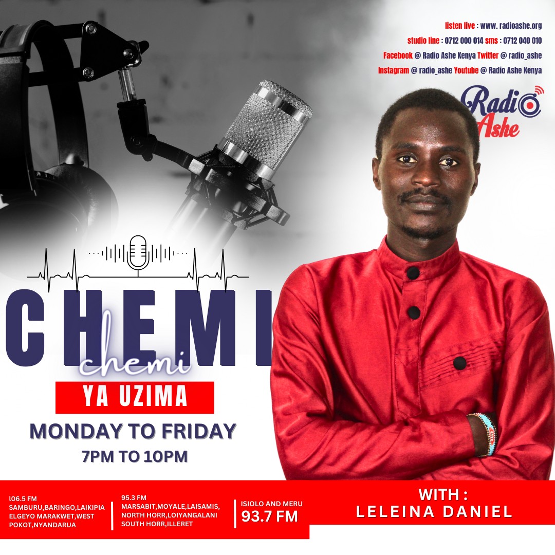 Je,Umeshinda Aje Sahibu Wangu? Karibu Tuliabudu Jina Lake Yesu Kirsto Ndani #ChemichemiYaUzima Ukiwa Nami @DLeleina Sema Nami Kupitia:Call:0712 00 00 14 Sms:0712 04 00 10 X/IG:@radio_ashe Listen Live:radioashe.org or use APP: Radio Garden