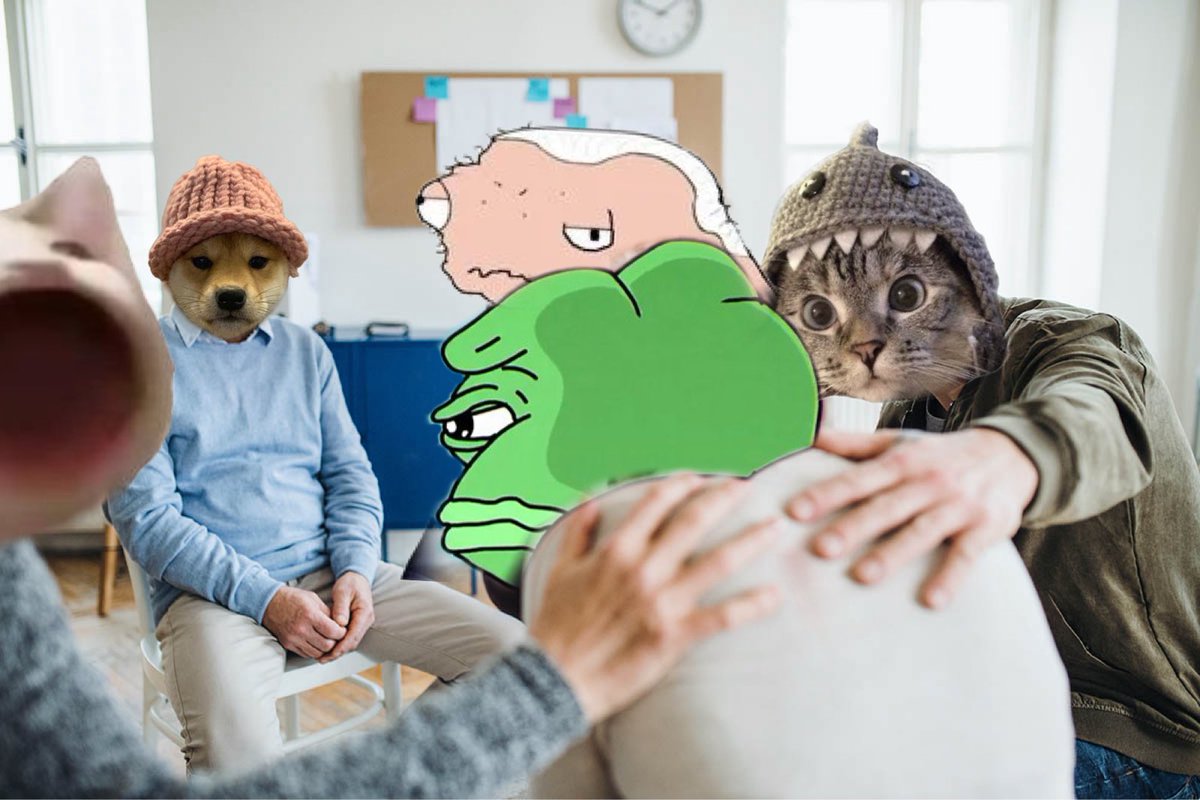 Memecoin support group