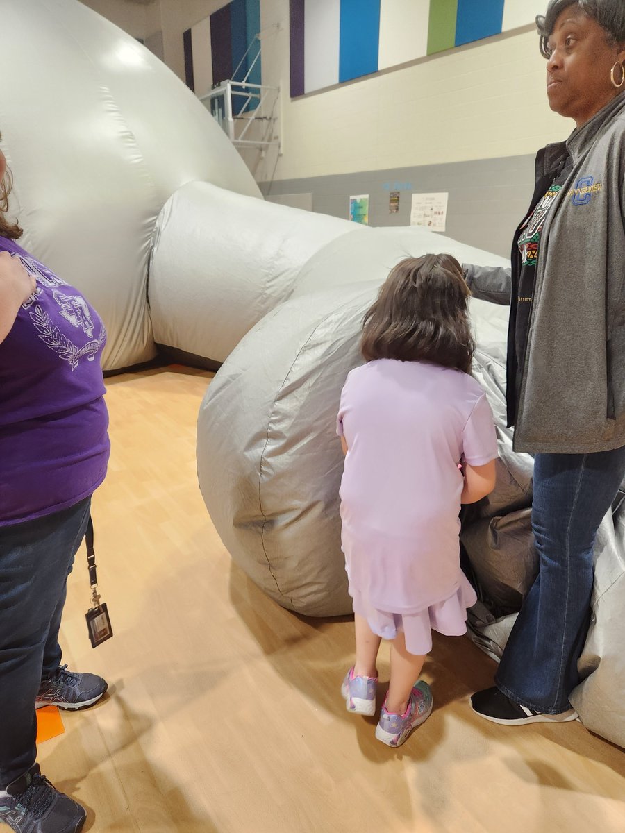 Kindergartens visiting the Sky Dome! @McGheeWolves