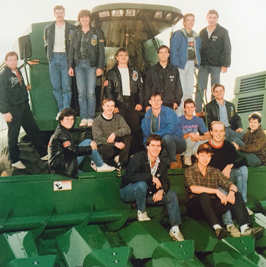 #OAC150 Crop Science majors, 1991. @cropdoc2 I need to dig out my jacket and see if it still fits...
