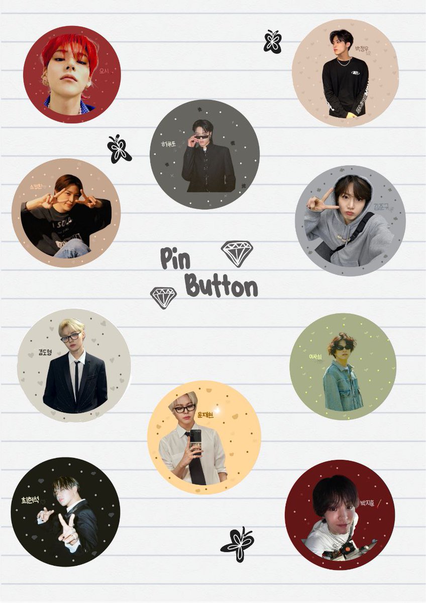 ୭  🧷 FREEBIES  ✧ ˚.  ᵎᵎ  🎀

hi! I will give out freebies, do come find me on dday

°rt and like
°fcfs
°will update more info on dday
°pin button are random 

#TREASUREinKL #REBOOTinKL #TREASURE_REBOOT_IN_KUALALUMPUR