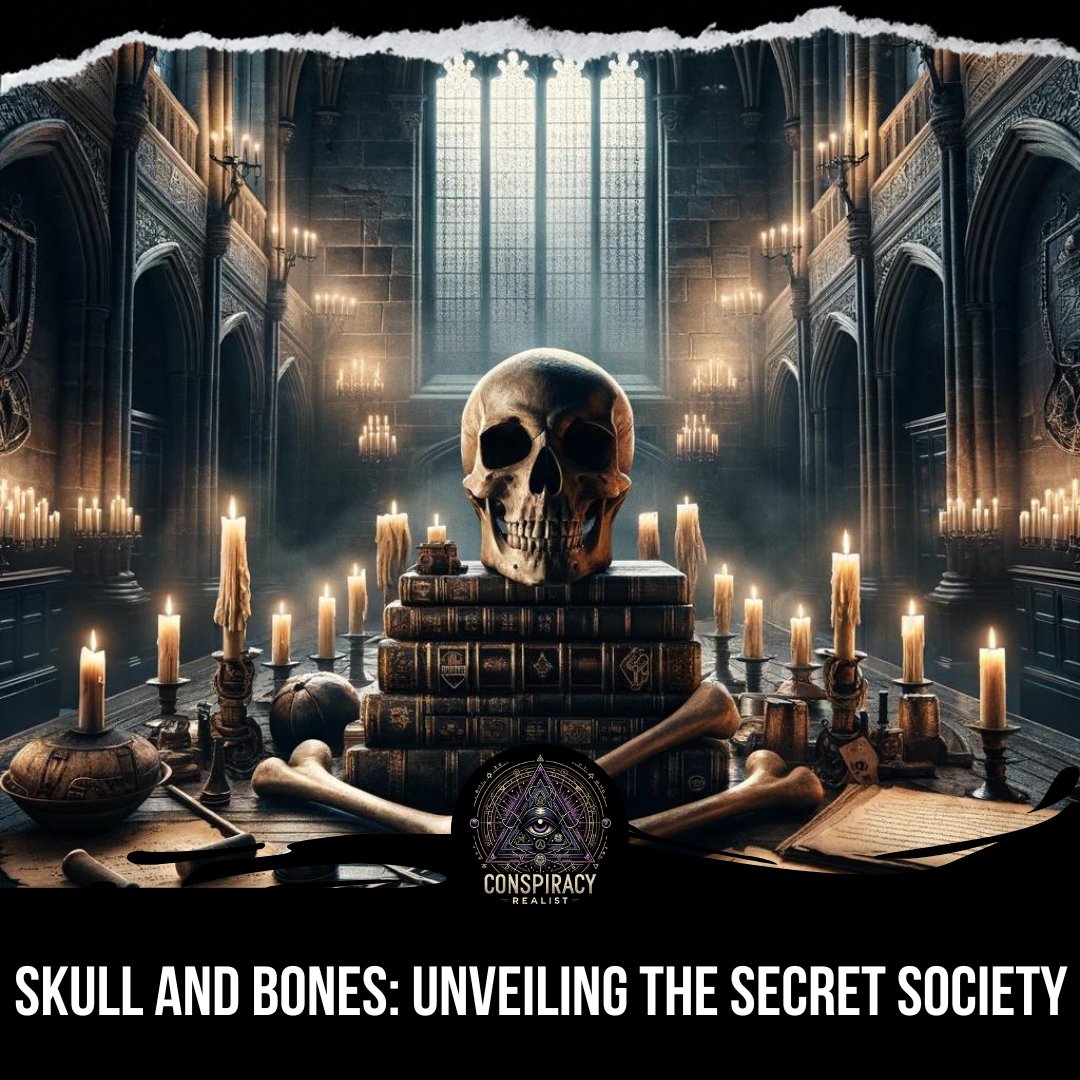 Did you know the secretive Skull and Bones society counts among its members Presidents, spies, and moguls? 🤯 Dive into the deep roots of power and mystery at Yale's oldest senior society. #ConspiracyTheory #SkullAndBones