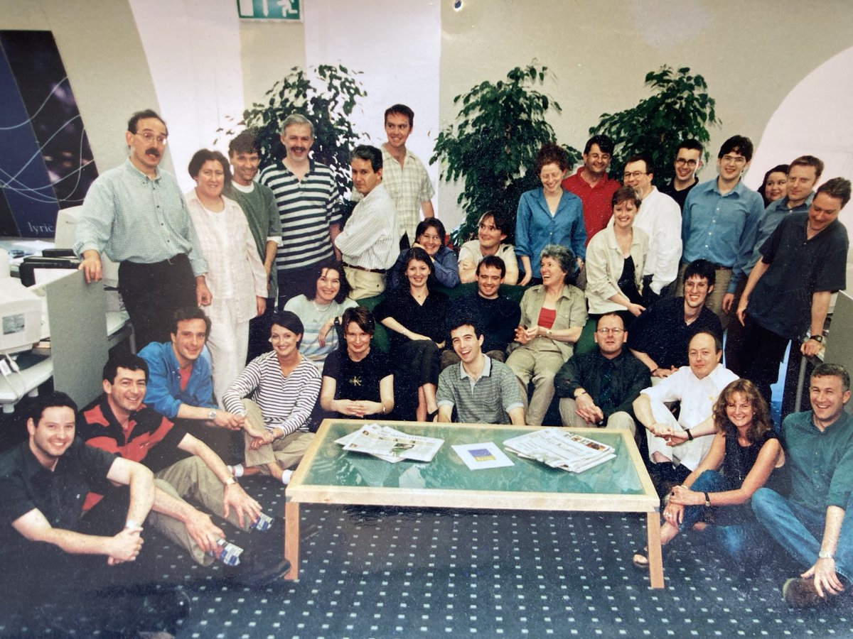 Tom Crann, MPR News (@tomcrann) on Twitter photo Here we were, 25 years ago. None of us have changed a bit. This is the gang who launched <a href="/RTElyricfm/">RTÉ lyric fm</a> 1 May 1999. As great a group as I could imagine. Many of the fine broadcasters are still there, providing Ireland with first-rate music and arts radio. Comhghairdeachas! Here we were, 25 years ago. None of us have changed a bit. This is the gang who launched <a href="/RTElyricfm/">RTÉ lyric fm</a> 1 May 1999. As great a group as I could imagine. Many of the fine broadcasters are still there, providing Ireland with first-rate music and arts radio. Comhghairdeachas!