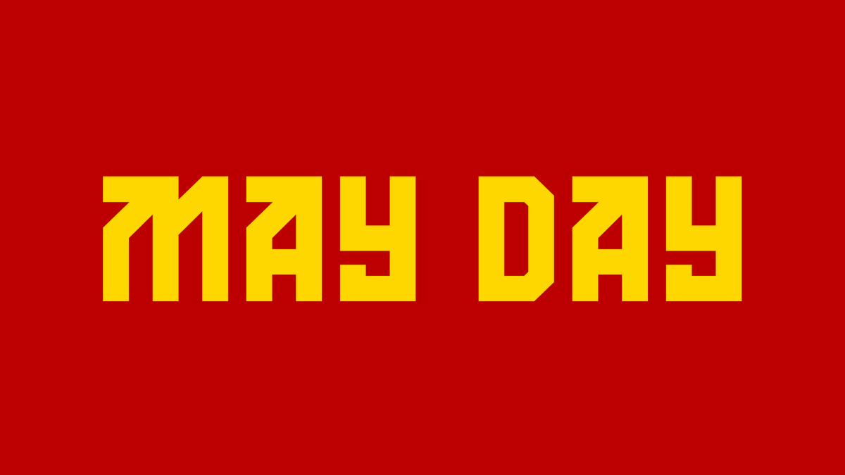 AmberNight3's tweet photo. Happy International Workers' Day! https://t.co/b5yG5a4RCy